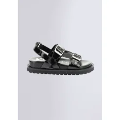 Kickers Sandales Et Nu-Pieds-Neosummer Kid Noir