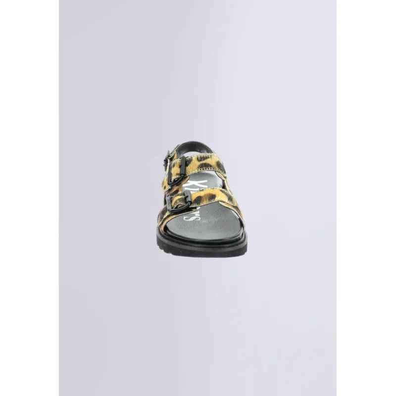 Kickers Sandales Et Nu-Pieds-Neosummer Léopard