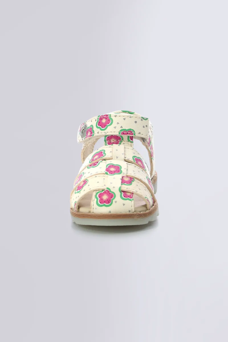 Kickers Sandales|Sandales Et Nu-Pieds-NONOSTI CASSE FLOWER Blanc