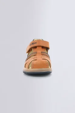 Kickers Sandales|Sandales-Platiback Camel