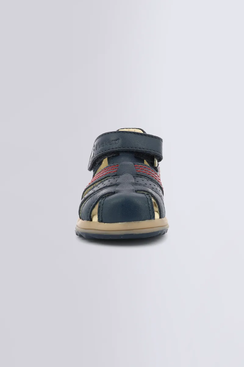 Kickers Sandales|Sandales-Platiback Marine