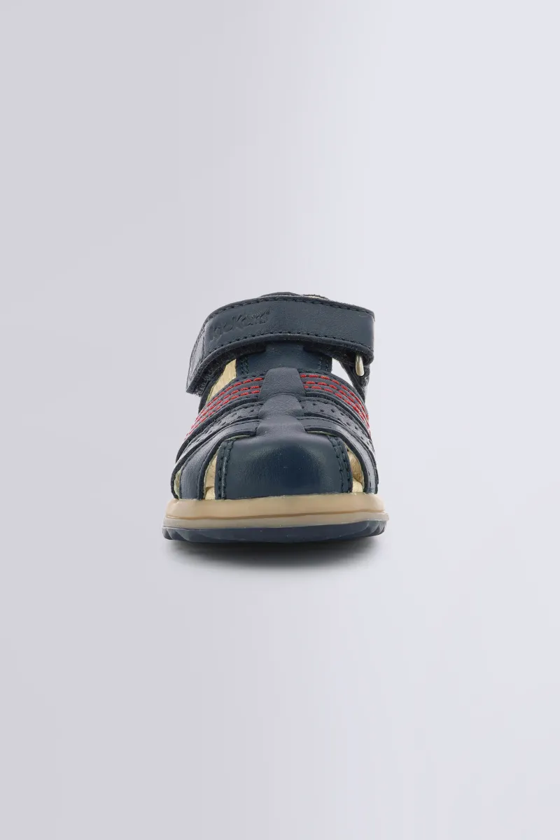 Kickers Sandales|Sandales-PLATINIUM (19-27) Marine