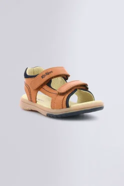 Kickers Sandales|Voûte Plantaire-PLATINO Camel