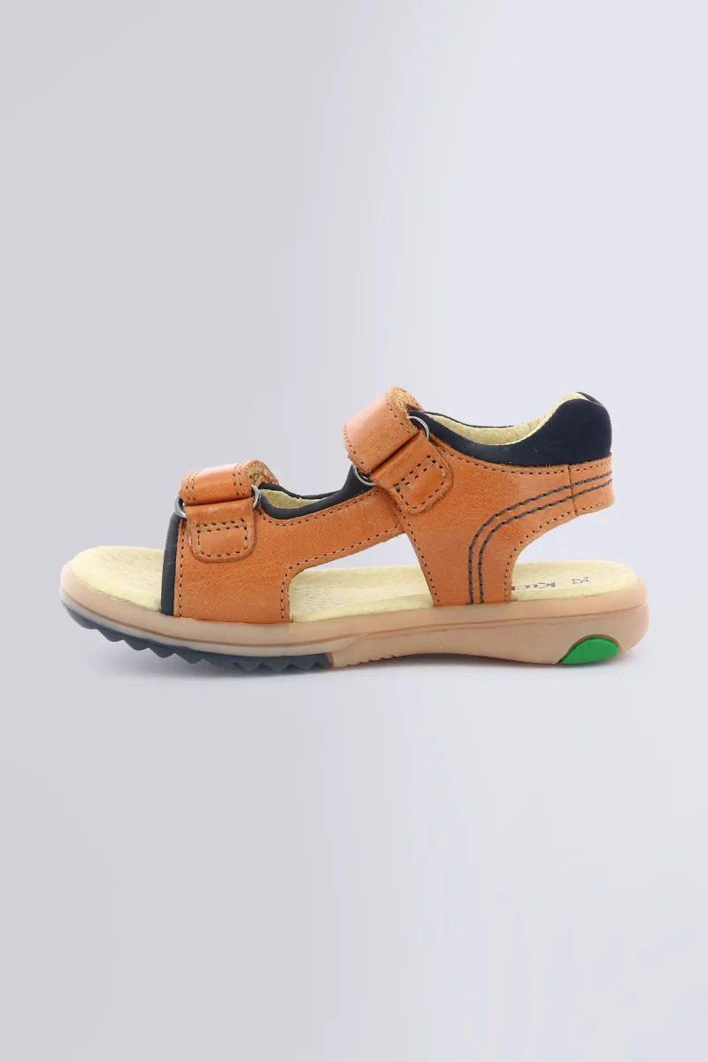 Kickers Sandales|Voûte Plantaire-PLATINO Camel