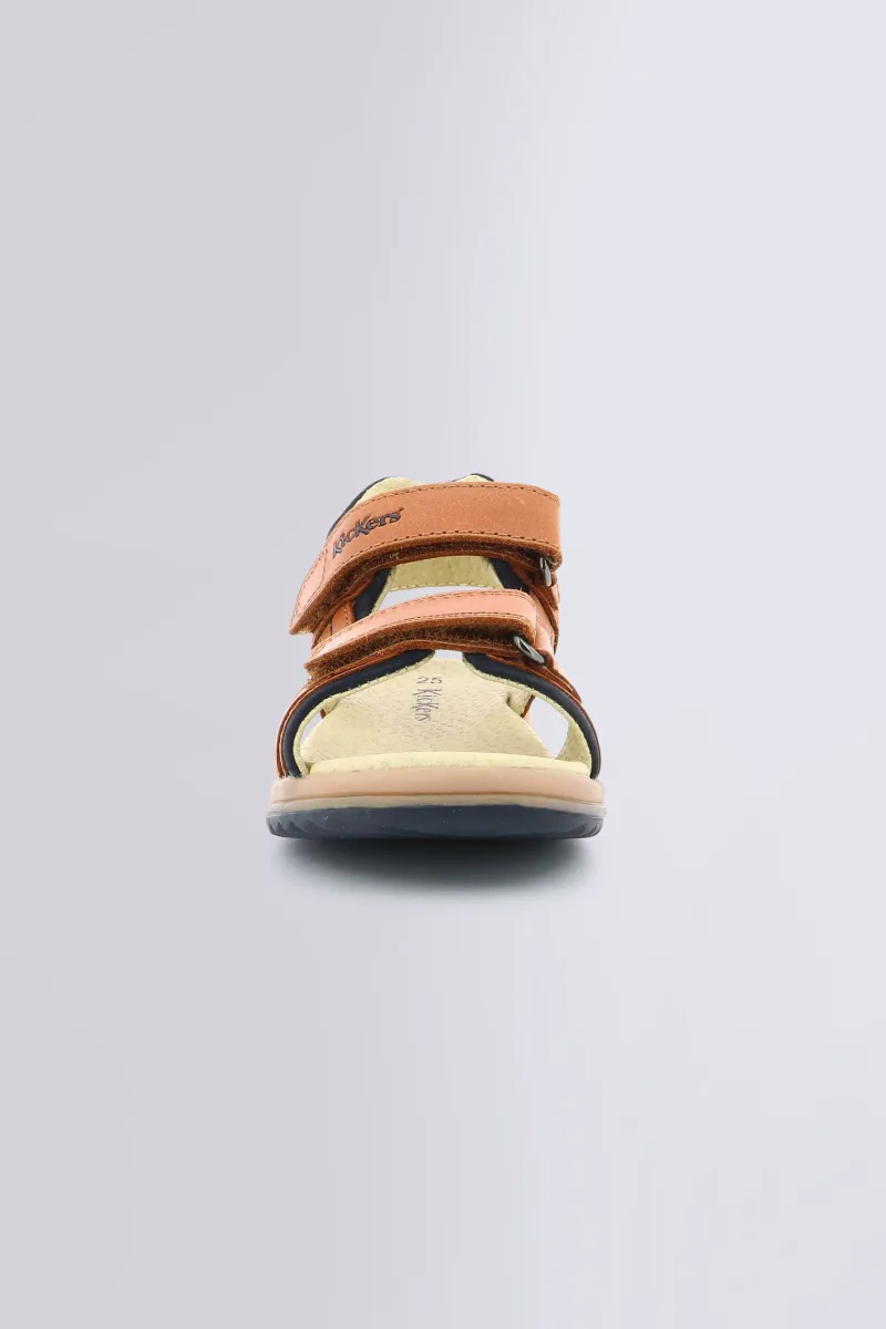 Kickers Sandales|Voûte Plantaire-PLATINO Camel