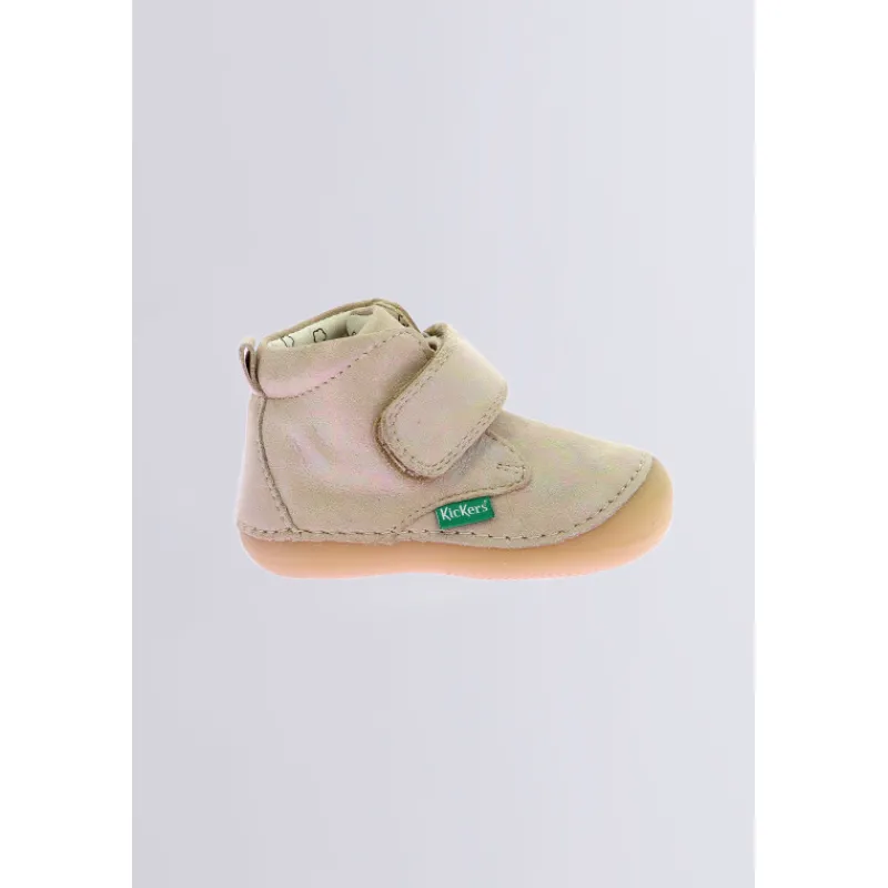 Kickers Bottillons|Bottines-Sabio Irisé Rose