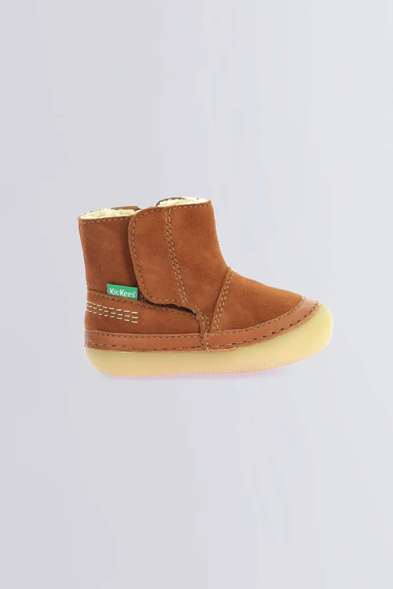 Kickers Bottillons|Bottines-Sokifaune Camel