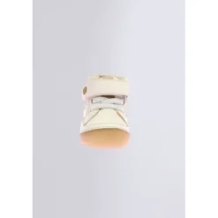 Kickers Bottillons|Bottines-Sokistic Blanc Cassé Écru