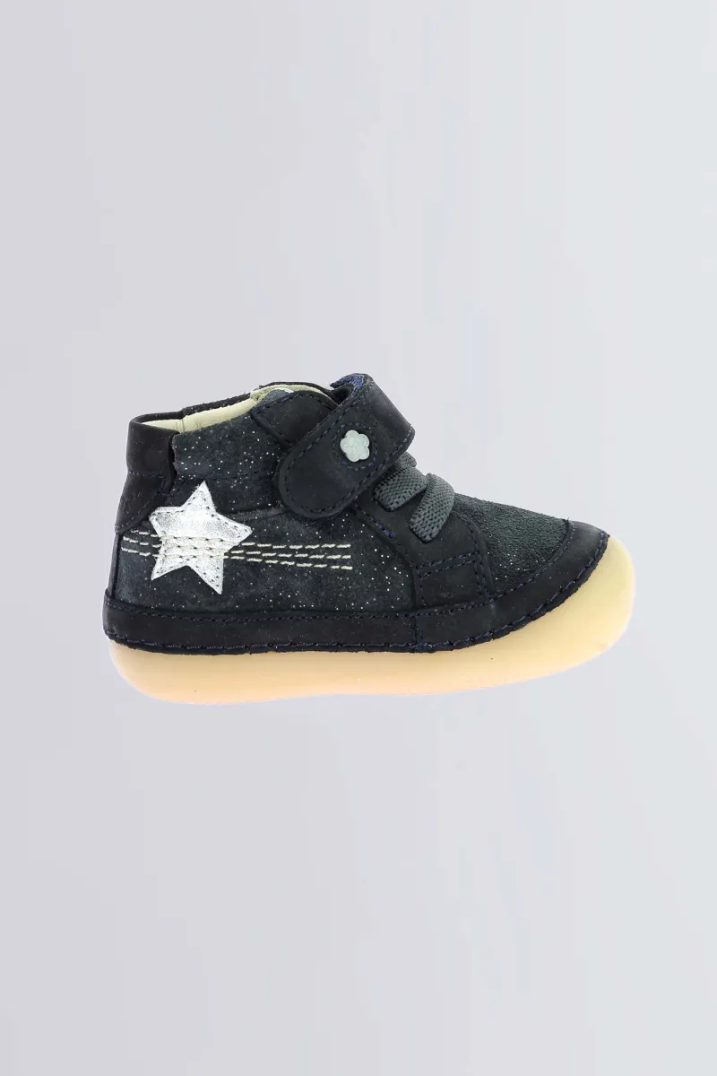 Kickers Bottillons|Bottines-Sokistic Argent Marine