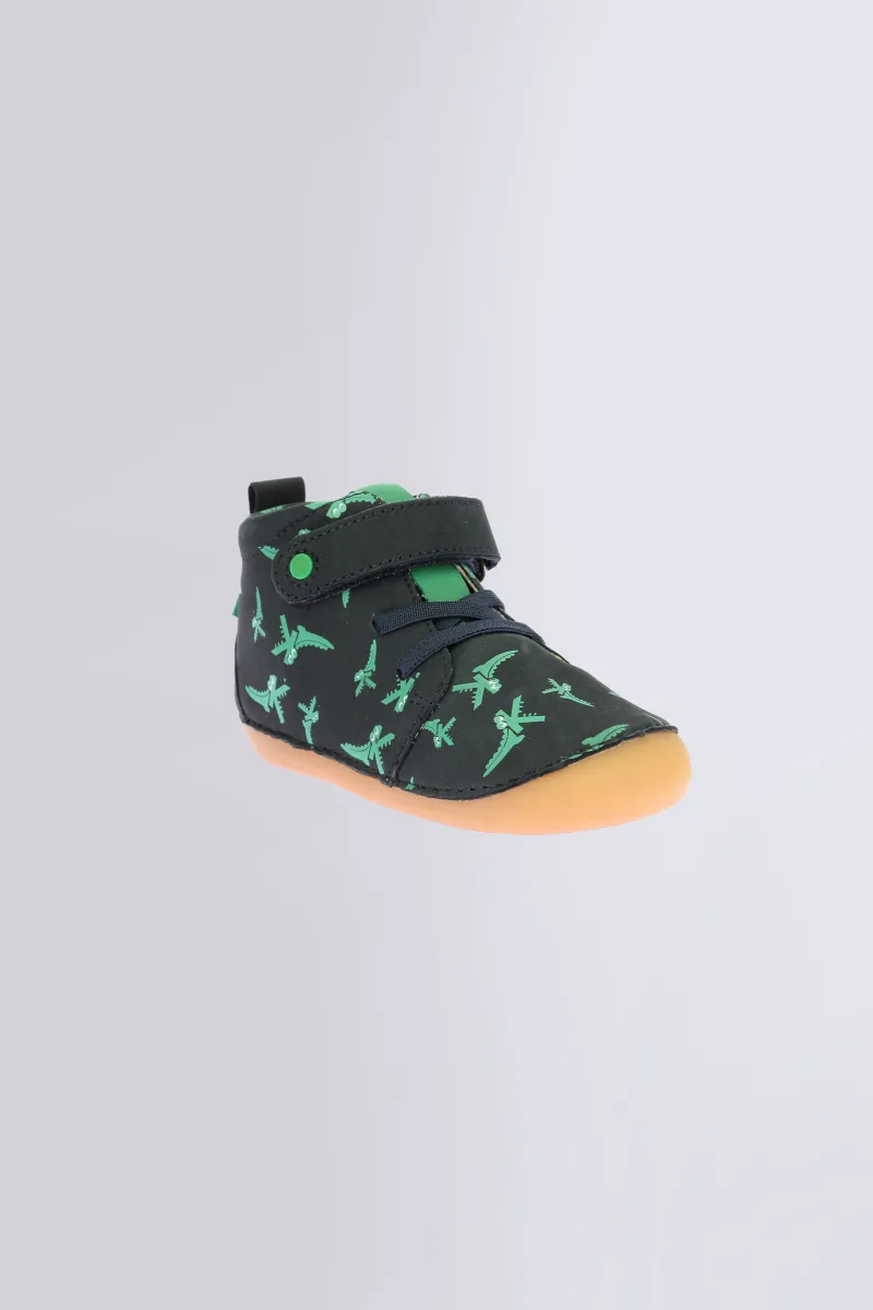 Kickers Bottillons|Bottines-Sonizikro Croco Marine