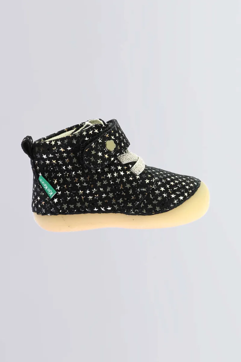 Kickers Bottillons|Kick Days Fille-Sonizikro Étoiles Noir