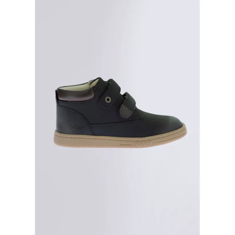 Kickers Bottines|Semelle Amovible Avec Indicateur De Croissance-Tackeasy (24-36) Marine